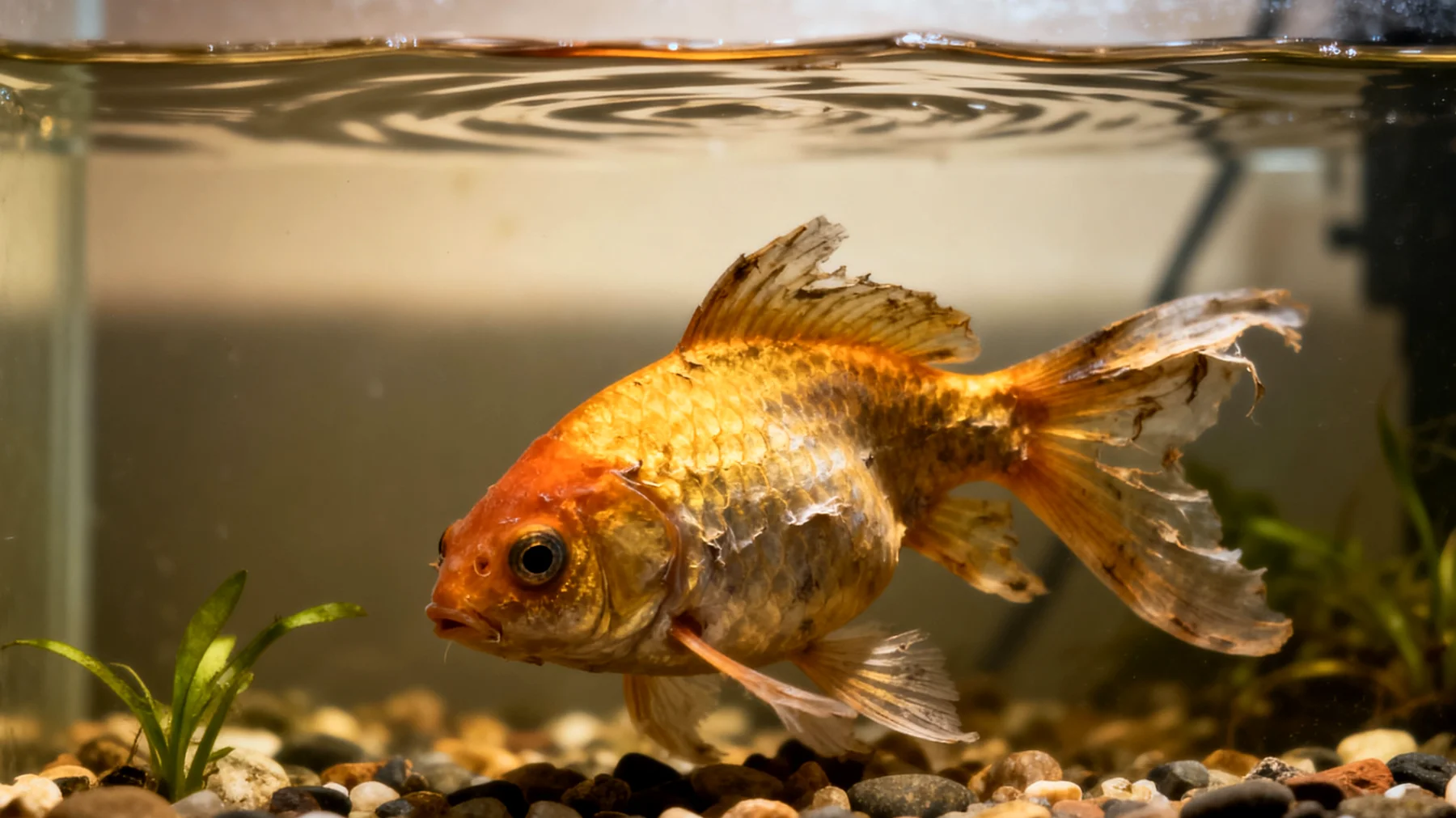 Ältere Fische benötigen bei der Eingewöhnung in ein neues Aquarium besondere Aufmerksamkeit, da sie empfindlicher auf Wasserparameter-Schwankungen reagieren und länger brauchen, um sich an die neue Umgebung anzupassen"