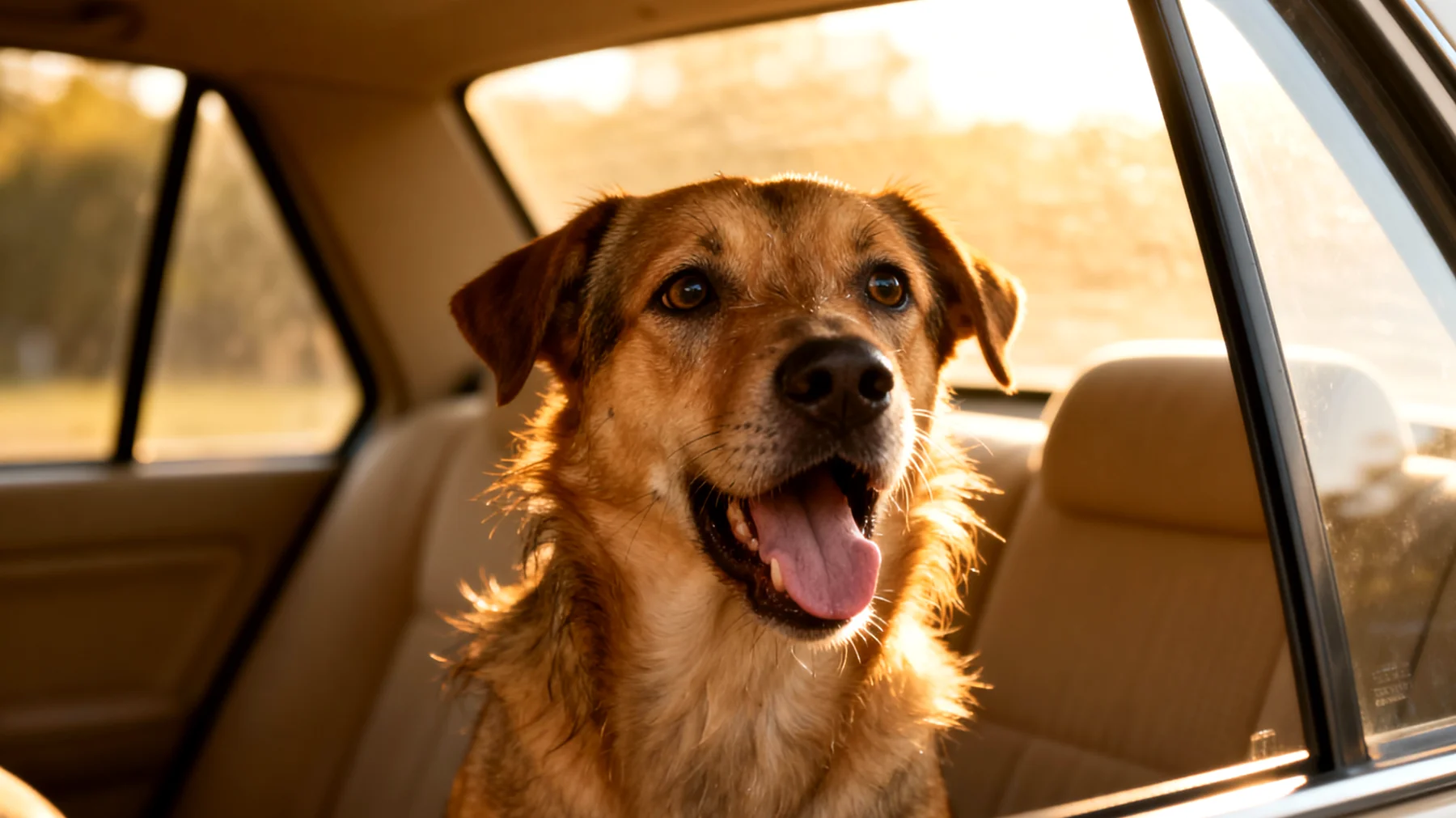 Hunde leiden häufig unter Reisestress und Angst während Autofahrten oder Flugreisen, was zu Unruhe, Hecheln, Erbrechen oder übermäßigem Bellen führt"