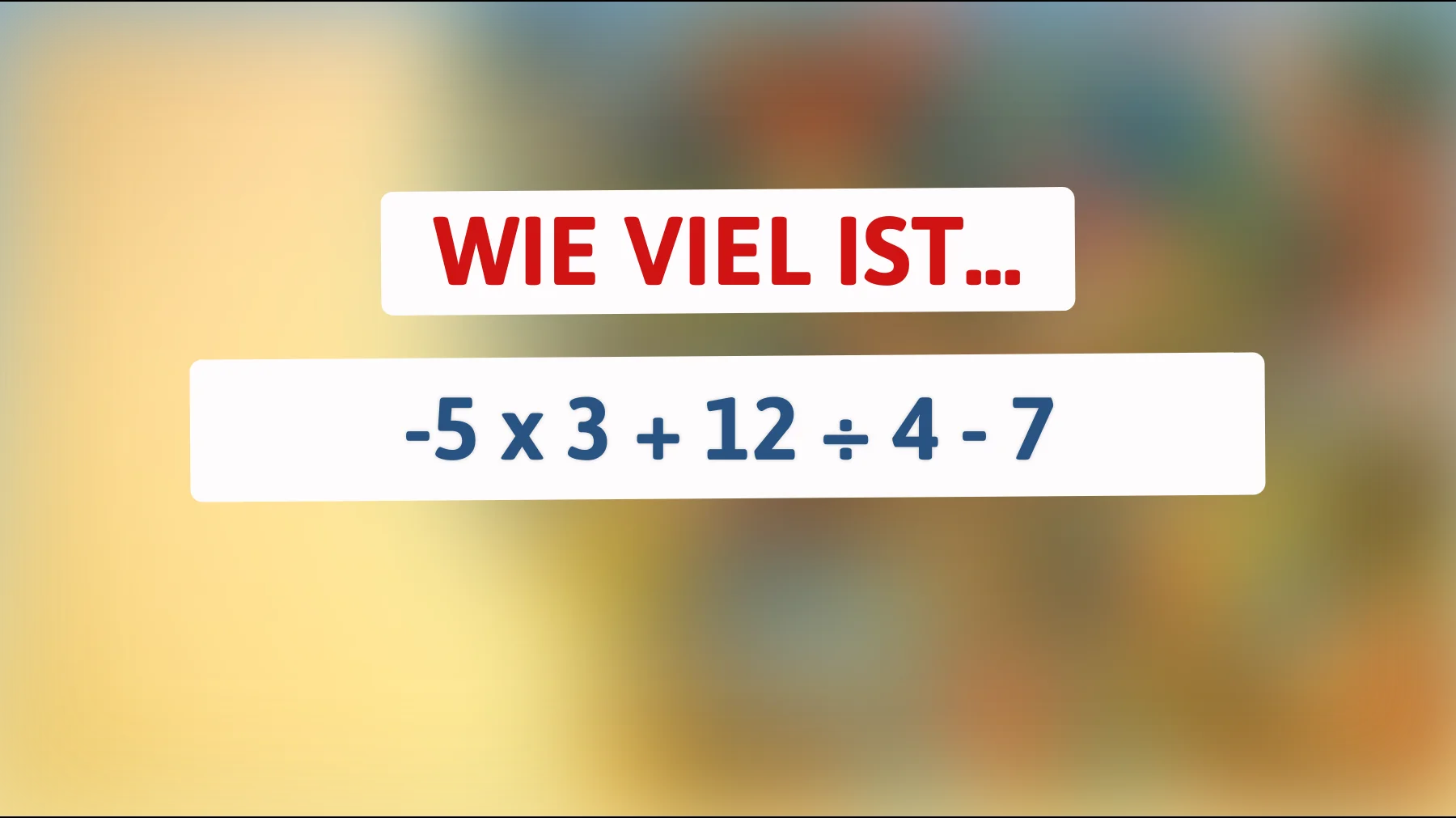 Dieses Rätsel bringt selbst klügste Köpfe ins Schwitzen: Kannst du es lösen?"