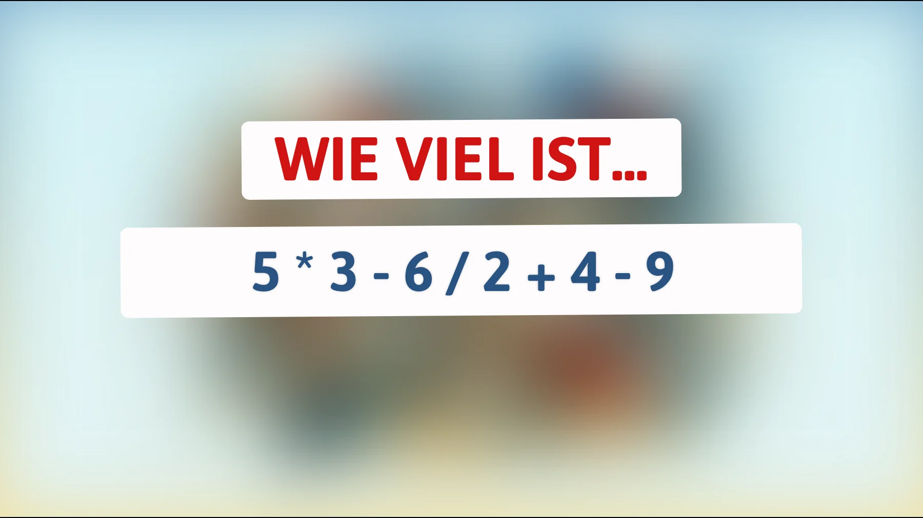 Kannst du das knifflige Rätsel lösen, das nur die Scharfsinnigsten knacken?"