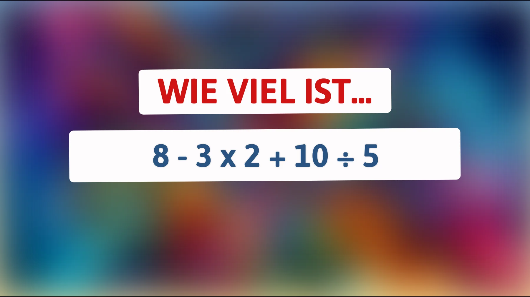 Nur 1 % können dieses mathematische Rätsel lösen: Glaubst du, du gehörst dazu?"