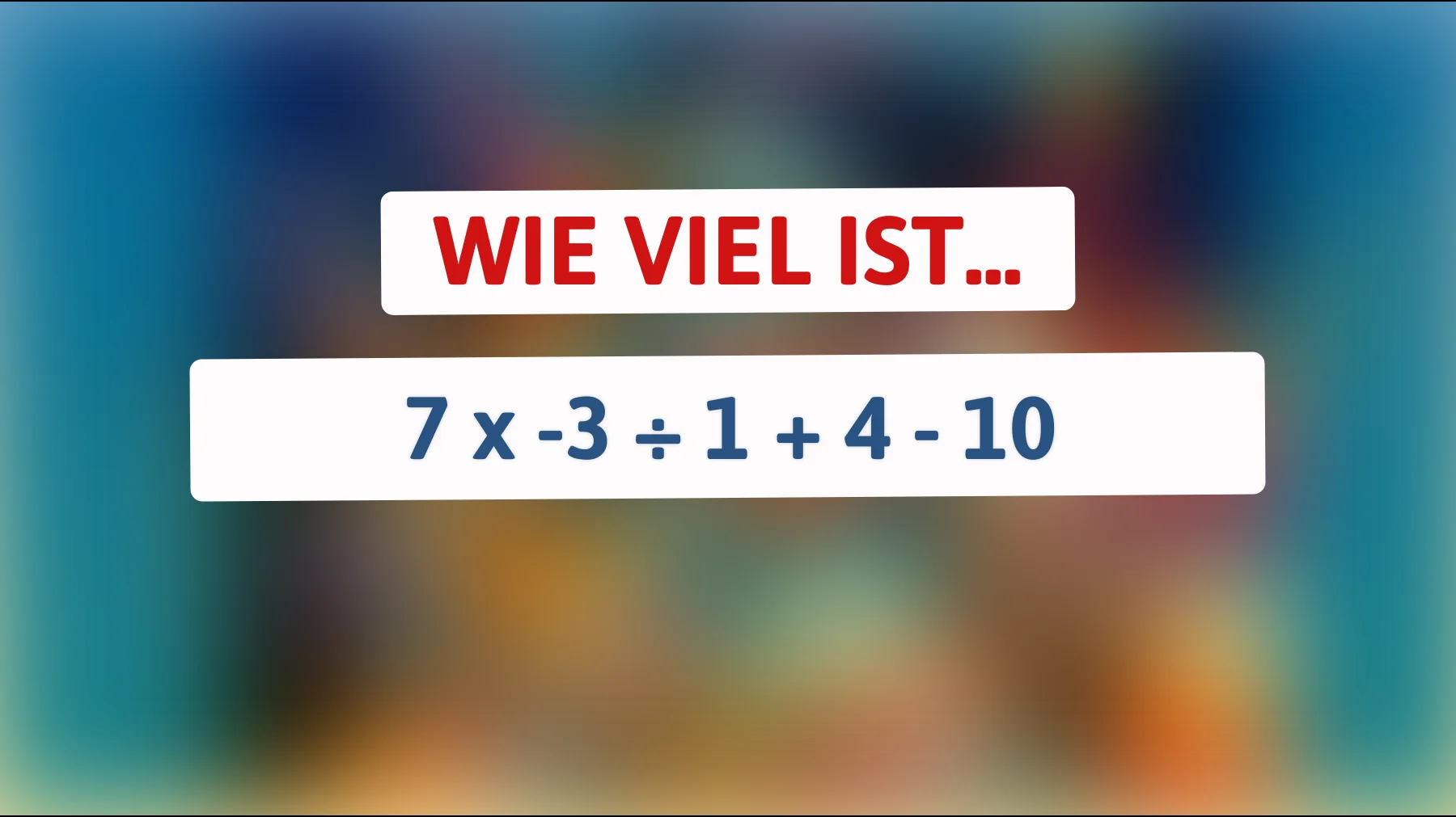 Nur Genies können das lösen: Schaffst du das mathematische Rätsel der Superhirne?"